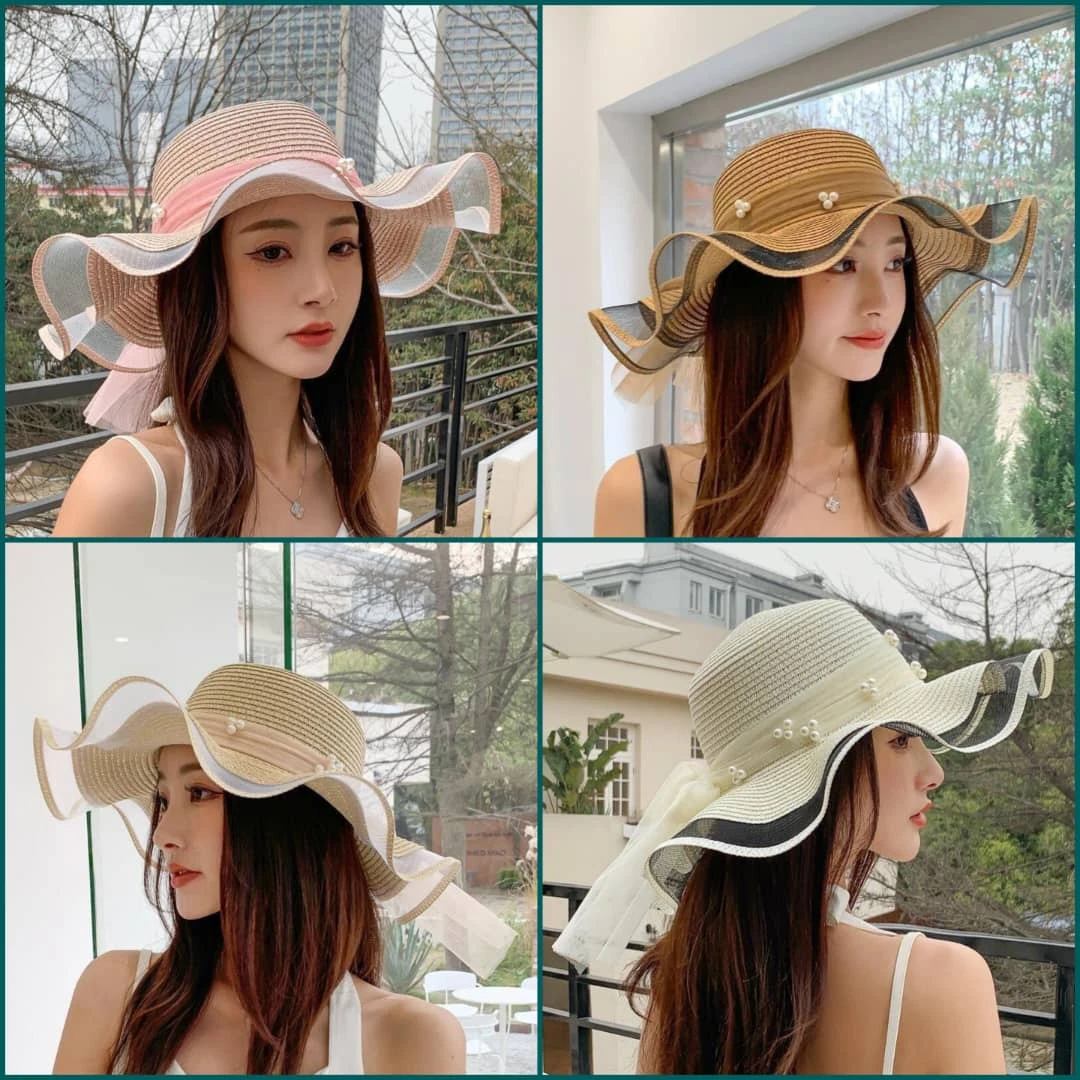 قبعات صيفية أنيقة شبابيه