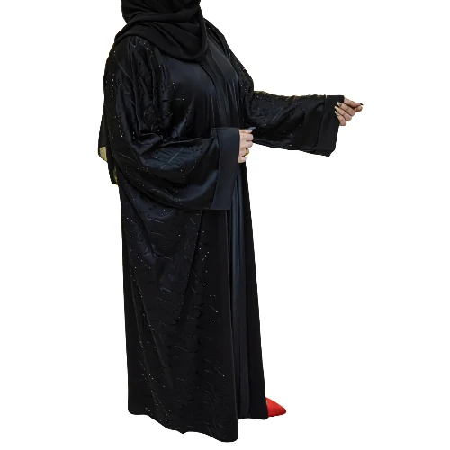 عباية السوار الملكي بتطريز الخرز الفاخر