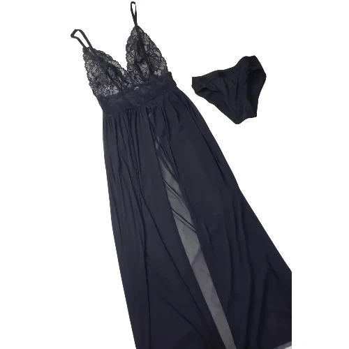 لانجري عرائسي طويل بكسرات وفتحة أمامية — قطعتين تل استرتش مع جبير