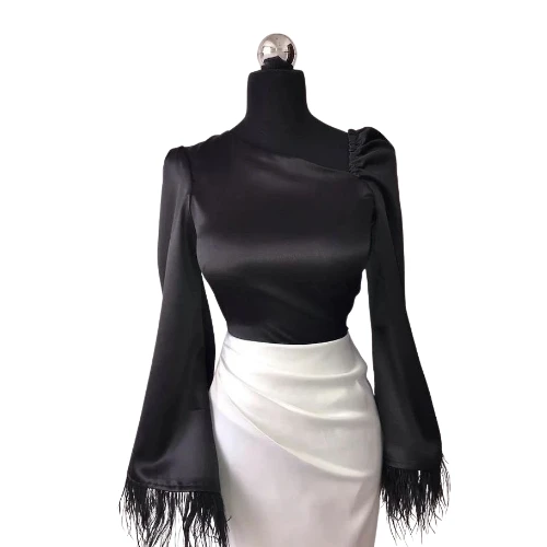 فستان سيغنتشر بلاك آند آيفوري