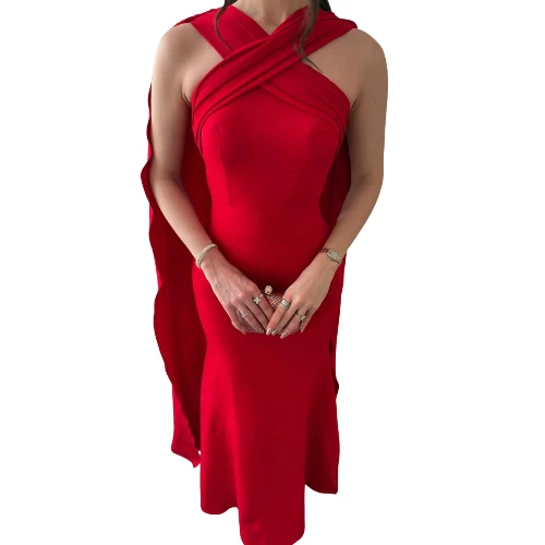 فستان سهرة طويل أنيق