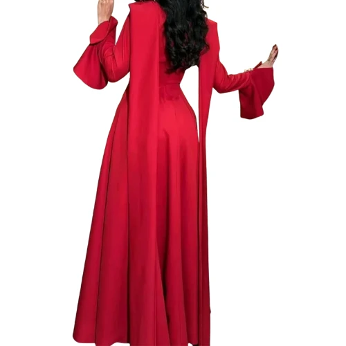 فستان أنجليكا الإمبراطوري الطويل