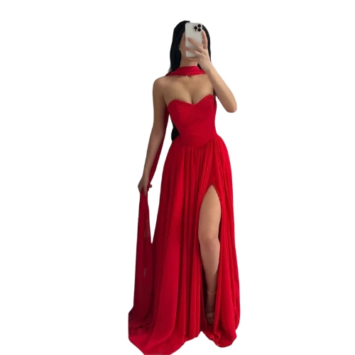 فستان لورين الشيفون الفاخر