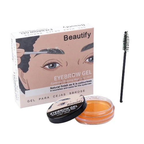 جل حواجب Beautify لتثبيت وتصفيف الحواجب بشفافية وثبات طويل