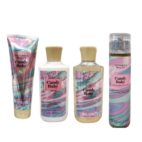 مجموعة فكتوريا 4 في 1 للعناية بالجسم